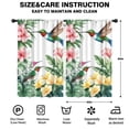 thumbnail image 2 of Blackout Kids Curtains,Hummingbird and Flower Childrens Insulated Curtains Set Of 2,Bedroom Essentials,Toddler Room Decor 52x84in(132x213cm), 2 of 4