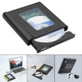 thumbnail image 1 of Grabadora de unidad externa portátil USB 3.0 Yotijar Grabador de DVD externo Negro, 1 of 6
