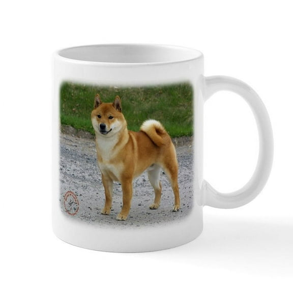 CafePress - Shiba Inu 9T075D 026 Mug - 11 oz Ceramic Mug - Novelty Coffee Tea Cup