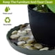 thumbnail image 2 of Platillos Para Plantas, 5 Uds., Bandejas Redondas De Plástico Para Platos De Plantas, Protección De Superficie Reutilizable, Bandejas De Goteo Para Macetas Muyoka Hogar, 2 of 7