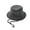 1-Black618, variant on Toddler Boy's Vintage Washed Bucket Hat Construction Vehicle Embroidery with Adjustable Chin Strap for Outdoor Sun Protection Caps