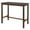 Brown, variant on Riverbay Furniture 42" Wood Bar Height Pub Table in Rustic Brown
