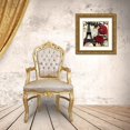 thumbnail image 3 of Sophie 6 26x26 Gold Ornate Wood Framed with Double Matting Museum Art Print Titled - Parisienne, 3 of 4