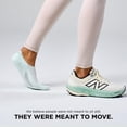 thumbnail image 6 of Feetures Elite Light Cushion Invisible Socks - Anti-Slip Sport Sock Liner with Targeted Compression - Mint , Small (1 Pair), 6 of 7