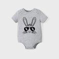 thumbnail image 2 of PatPat Easter Family Matching Cotton Tee Rabbit Print Short-sleeve Top, 2 of 3