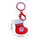 thumbnail image 2 of Christmas Decorations Clearance!! Christmas Creative Luminous Keychain Cute Santa Claus Pendant Christmas Tree with Light and Sound Small Gift, 2 of 7