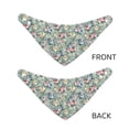 thumbnail image 3 of Naloa Rose Flowers Dog Bandana Large and Small-Dog Scarf Bib Handkerchief Accessories for Dogs and Cats(S-L)-Small, 3 of 5