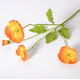 thumbnail image 1 of Xiao Hua 6 flores artificiales de amapola de maíz, flores falsas, flores artificiales para decoración de bodas, 1 of 5