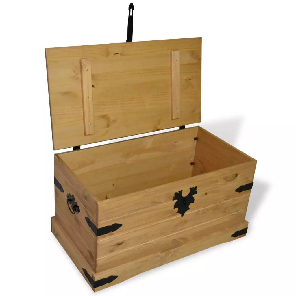 Kepooman Organizer Box for Home, 35.8" X 19.5" X 18.5", Brown Kepooman Organizer Box for Home, 35.8" X 19.5" X 18.5", Brown