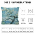 thumbnail image 5 of Nawypu Van Gogh Accent Pillows The Starry Night Pillowcase,Durable Throw Pillows Square Cushion Covers (Almond Blossom Blue), 5 of 5