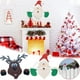 thumbnail image 5 of Yuarrent Carteles navideños para el patio, letreros navideños para exteriores, alce de Papá Noel, decoraciones para el césped, adornos del país de Kits de decoración para fiestas No.2 Yuarrent HA043947-02, 5 of 6