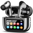 thumbnail image 1 of Audífonos Inalámbricos con Pantalla Táctil Auriculares Bluetooth 5.3 con 40 Horas de Batería Audífonos Bluetooth Reducción de Ruido Impermeable Compatible con Android y iOS, 1 of 1