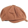 thumbnail image 6 of CoCopeaunts Newsboy Cap Spring Autumn Flat Cap Men Vintage Artist Painter Beret Hat Retro Octagonal Newsboy Hats for Women, 6 of 7