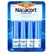 Nasacort Allergy 24-Hour Non-Drip Nasal Spray (120 sprays, 4 Pack)