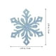 thumbnail image 3 of ColoMX 30 unids brillante copo de nieve accesorios de pasador de pelo DIY Joyería de Navidad DIY Accesorio, 3 of 8