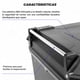 thumbnail image 5 of Caja Maletero Cajuela Porta Equipaje Moto 55L Negro Kinlley, 5 of 9