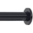 thumbnail image 2 of Ivilon Tension Curtain Rod - Spring Tension Rod for Small Windows or Shower, 16 to 24 Inch. Black, 2 of 4