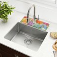 thumbnail image 6 of Cute Little Elephants Sink Splash Guard Faucet 30x5.4in Drying Mat Drying Mat Absorbent Pad for Bathroom Kitchen 1PCS, 6 of 7