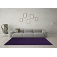 thumbnail image 3 of Ahgly Company Indoor Rectangle Abstract Purple Contemporary Area Rugs, 7' x 9', 3 of 4