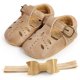 thumbnail image 1 of Zapatos de bebé de cuero suave. Largo interior de los zapatos: 12 cm. Zapatillas antideslizantes para bebés. Para niñas de 0 a 6 meses a 2 a 3 años., 1 of 5