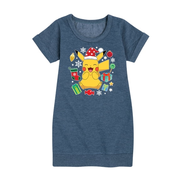 Pokémon - Pika Presents - Youth Girls Fleece Dress