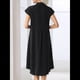 thumbnail image 5 of Vestido Camisero Midi de Relajado Negro XL, 5 of 6