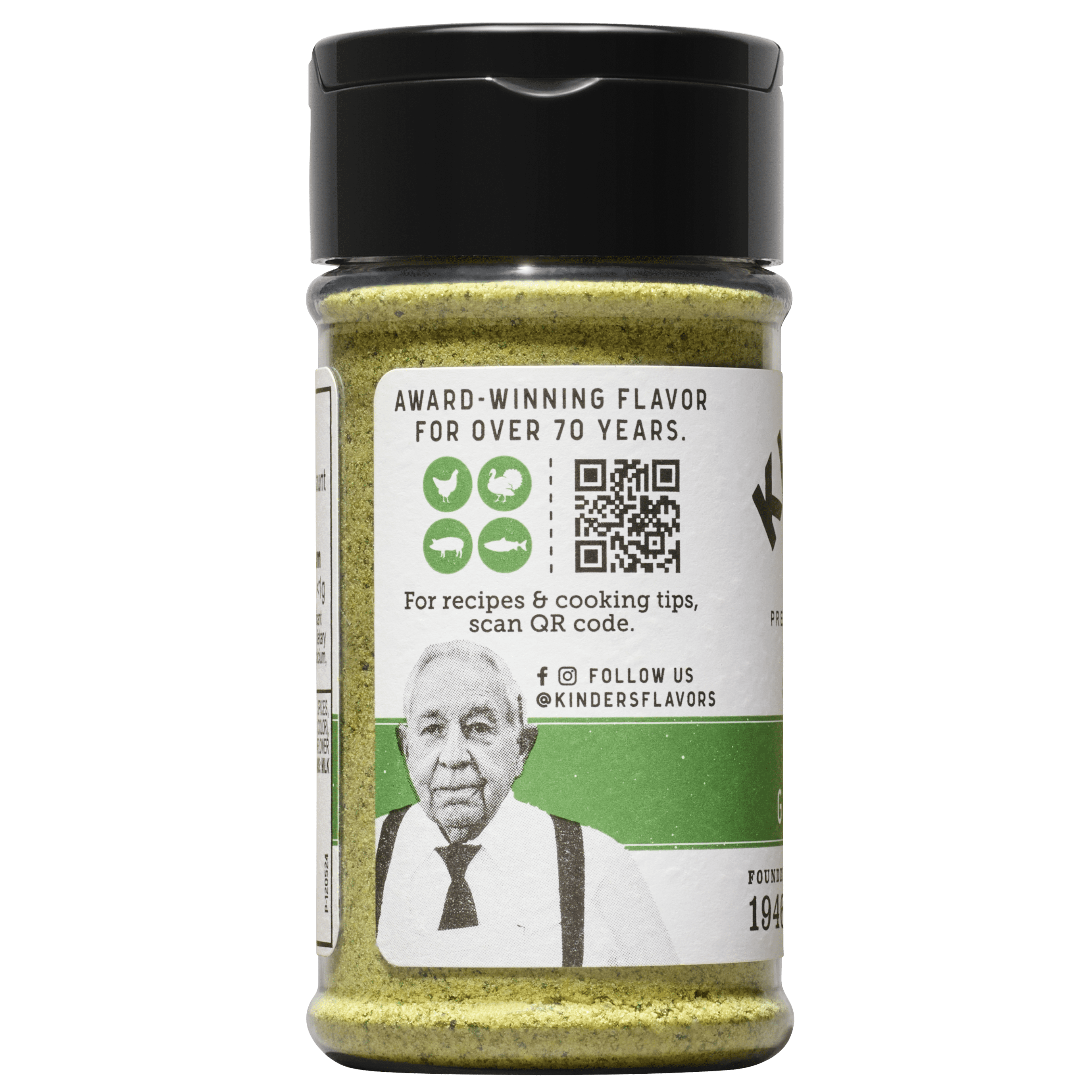 Kinder's Buttery Garlic & Herb Seasoning, 2 oz
