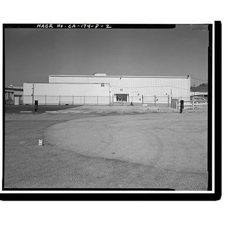 Historic Print, Hughes Aircraft Company, Prototype Manufacturing Building, 6775 Centinela Avenue, Los Angeles, Los Angeles County, CA - 2, 16" x 20"