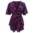 thumbnail image 5 of Mefallenssiah Mode Femmes Robes Décontractées Sexy Imprimées Été Sans Manches Poches Mini Robe, 5 of 5
