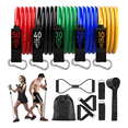 thumbnail image 3 of 150lbs Kit De Bandas De Resistencia Ligas Para Ejercicio 12pzs Malubero, Colores, 3 of 5