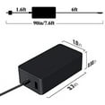 thumbnail image 3 of For Microsoft Surface Pro 3 4 5 6 Laptop Book Power Adapter Charger 44W 1800, 3 of 11