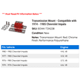 thumbnail image 2 of Transmission Mount - Compatible with 1974 - 1985 Chevy Impala 1975 1976 1977 1978 1979 1980 1981 1982 1983 1984, 2 of 2