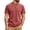 Brick Red, variant on Shirt for Men Short Sleeve Crew Neck Basic Navy T Shirt Gym Shirts Men