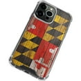 thumbnail image 3 of Skinit Countries of the World Maryland Flag Dark Wood iPhone 13 Pro Clear Case, 3 of 4