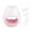 Pearl White, variant on BOKYAN Mini Nail Dryer Lamp 4.33 inches / 11 cm USB Portable Single Finger UV Gel Curing Light Pink
