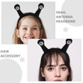 thumbnail image 2 of diademas con antena de caracol, divertidas y bonitas, para disfraz de cosplay, suaves y cómodas, para fiestas y eventos., 2 of 5
