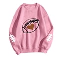 thumbnail image 6 of Frostluinai Football Sweatshirts for Women Game Day Long Sleeve Pullover Tops Round Neck Love Graphic Sweat Shirts Casual Sweaters, 6 of 6