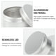thumbnail image 4 of Caja sellada cosmética del tarro de crema de las cajas de aluminio vacías de 10pcs 80ml para el viaje casero, 4 of 6