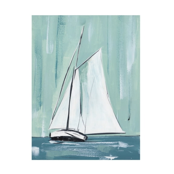 Trademark Fine Art Melissa Wang Sailing Winds II Canvas Wall Art