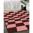 thumbnail image 3 of Ahgly Company Machine Washable Indoor Rectangle Transitional Red Area Rugs, 4' x 6', 3 of 7