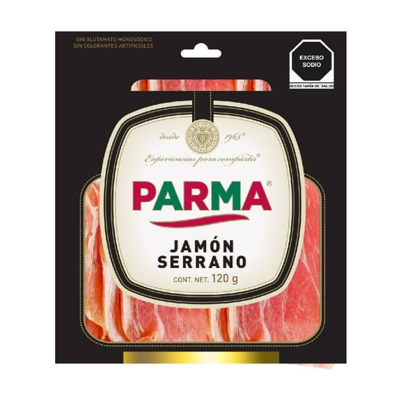 Jamón serrano Parma 120 g