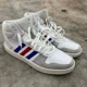 thumbnail image 2 of Ad-id-as Mens Hoops 2.0 Mid ‘White Blue Red’ Shoes Mens Size US 12 EE7382, 2 of 6
