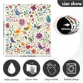 thumbnail image 5 of Yayeee Magnetic Dishwasher Cover for The Front Decoration Home Kitchen Machine Sticker Protector, Purple Cartoon Animals, 5 of 6