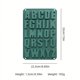 thumbnail image 4 of 1pc, Alphabet Chocolate Mold (13''x8.85''x0.59''), 3D Silicone Mold, English Letters Candy Mold, Fondant Mold, Baking Tools, Kitchen Gadgets, Kitchen Accessories, 4 of 4