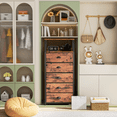thumbnail image 3 of TYDIMOR Fabric Dresser for Bedroom, 5 Drawer Chest of Drawers, Brown, Ideal for Adults, 3 of 8