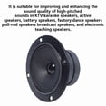 thumbnail image 2 of 3inch Tweeter Speaker Hifi 4Ohm 30W Speaker Tweeter Loudspeaker Speaker Magnetic Loudspeaker Replacement for KTV, 2 of 8