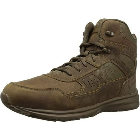 

Bates Men s Raide Sport Mid Fire and Safety Boot Leather Olive Brown-M-9.5