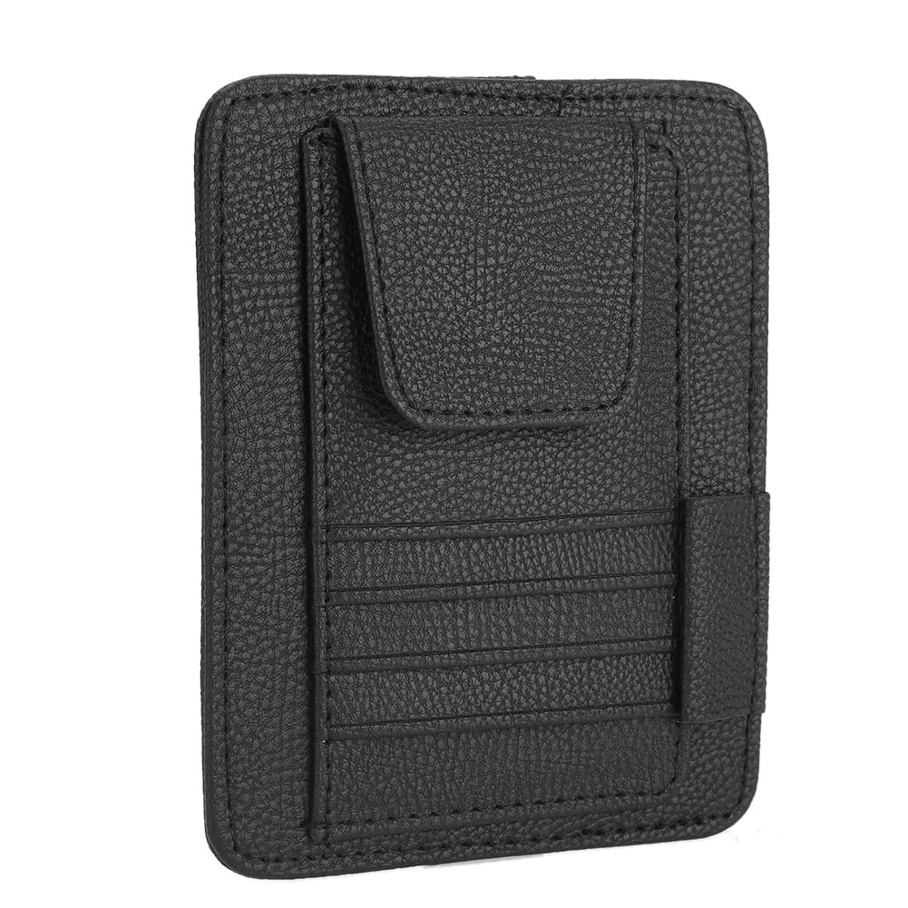 Ccdes Multipurpose Car Visor Organizer Sun Visor Storage Holder Pouch Card Bill Storage Bag