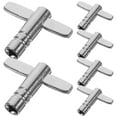 thumbnail image 1 of Minkissy 6 Pcs Clés de Tambour en Acier Inoxydable Argenté Outil de Réglage pour Instruments de Percussion, 1 of 5