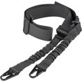 thumbnail image 1 of 0829 Two Points Rifle Sling with Length Adjuster Traditional Sling with Metal Hook for Outdoors, 1 of 1